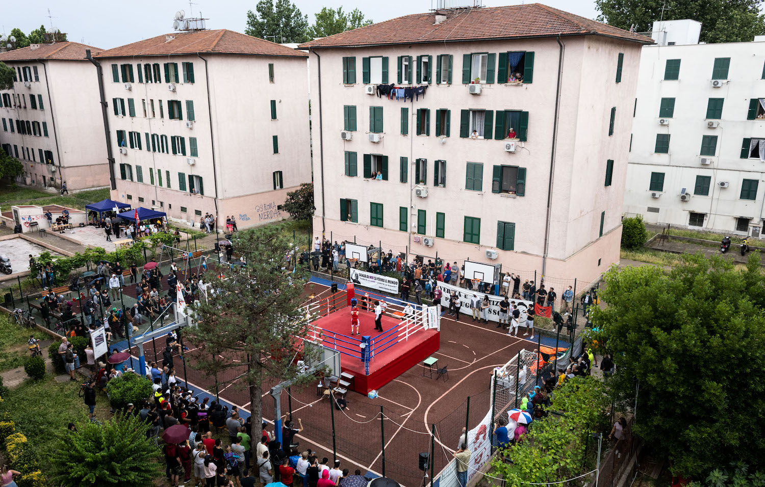 FIGHTING FOR A VISION OF SOLIDARITY IN QUARTICCIOLO, ROME